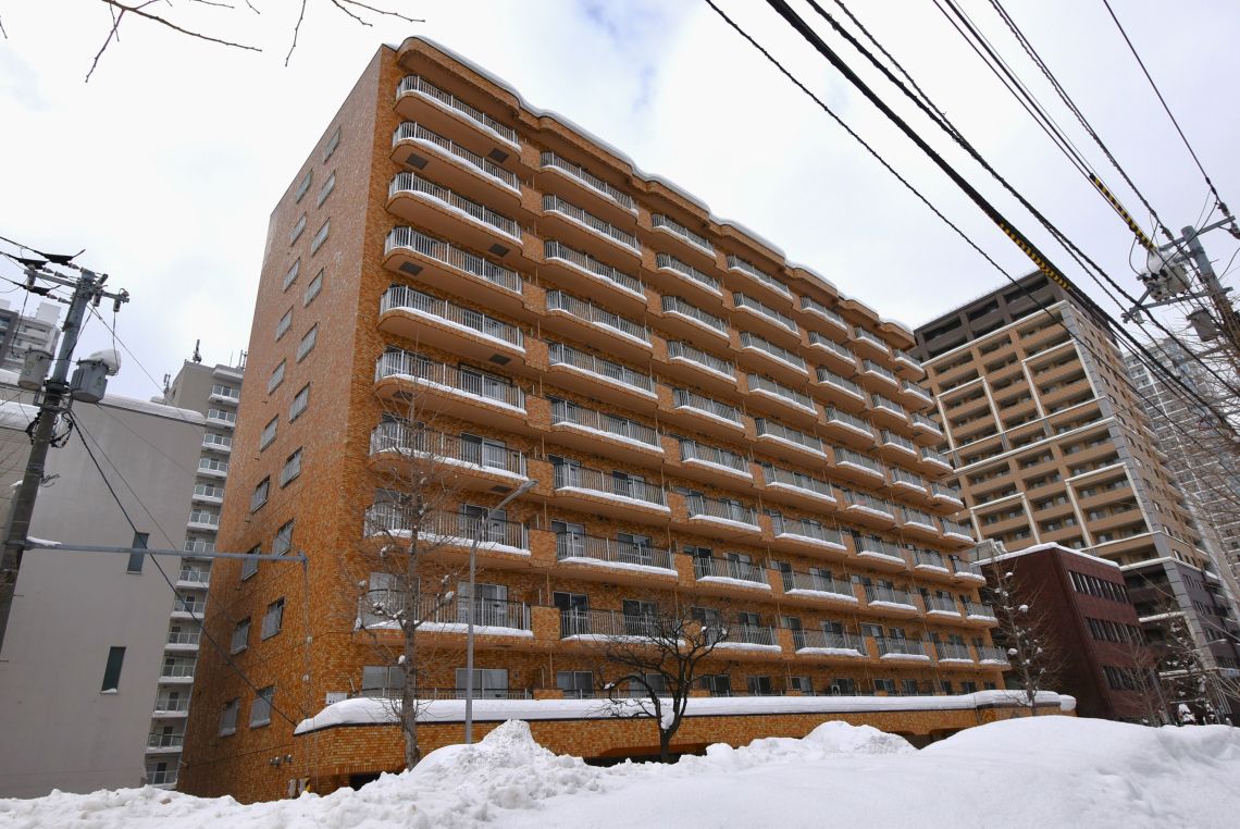 シャルム北４条現地外観写真