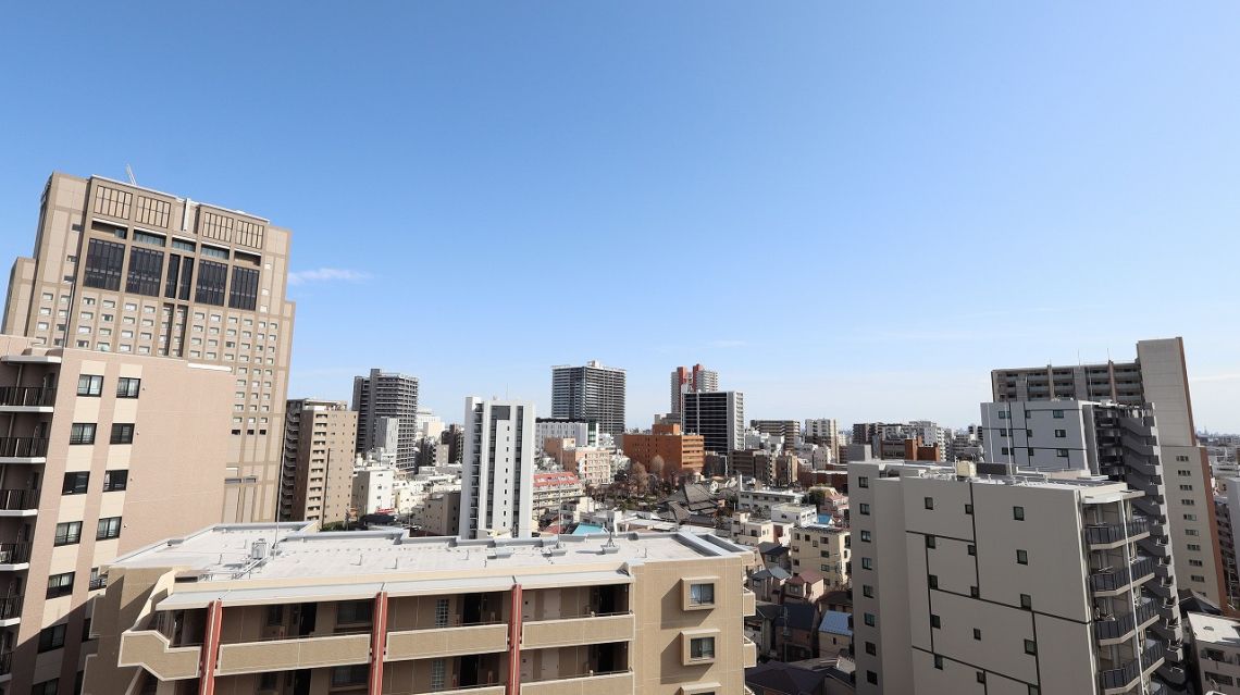 オーベル浦和仲町バルコニー