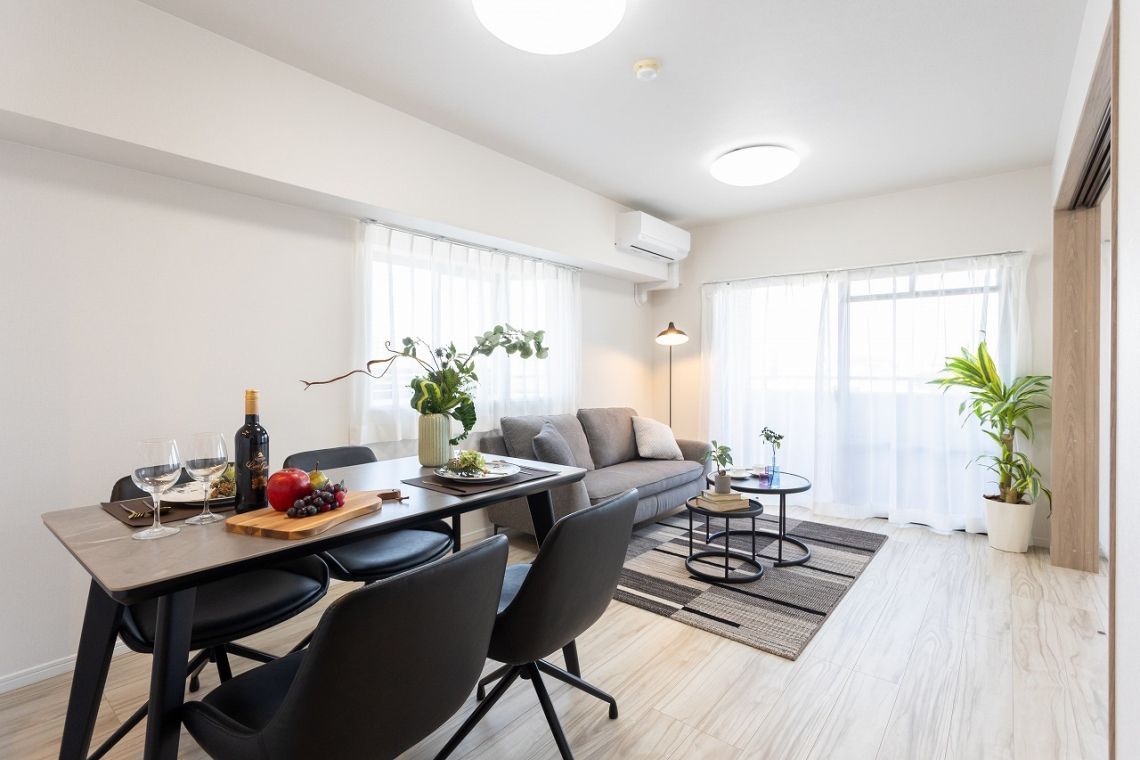 ライオンズマンション上中野リビング