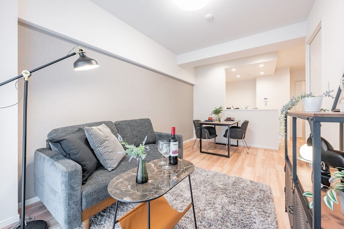 ライオンズマンション神楽坂第３リビング