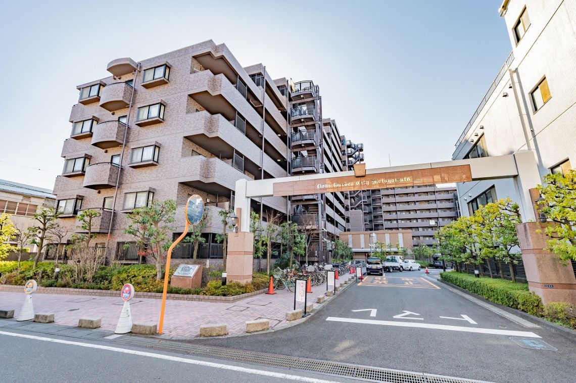 ライオンズガーデンシティ本八幡現地外観写真