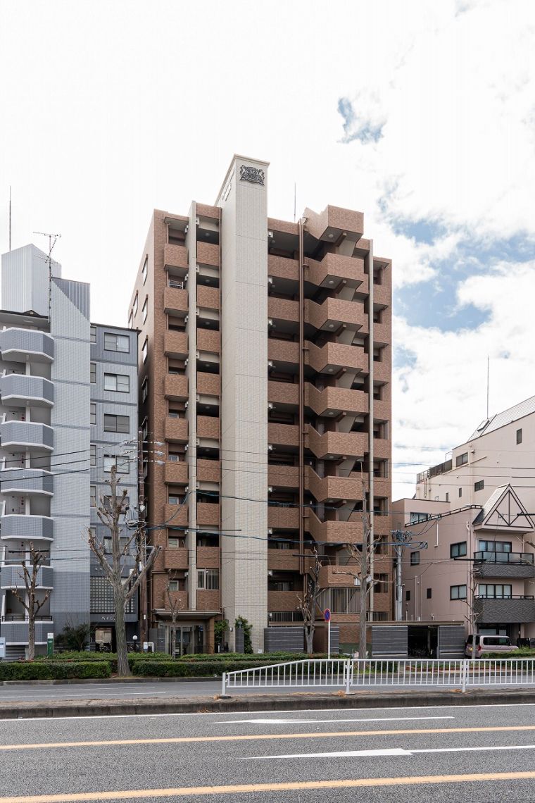 ライオンズマンション御器所現地外観写真