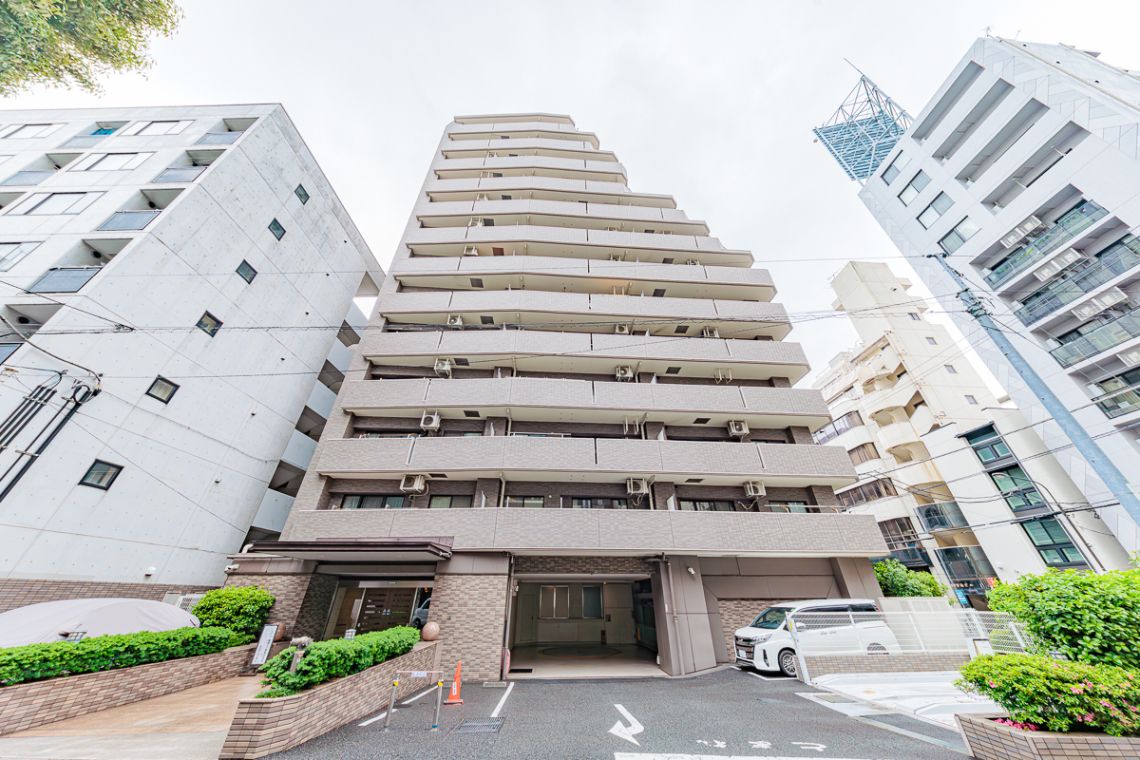 ライオンズマンション日本橋浜町現地外観写真