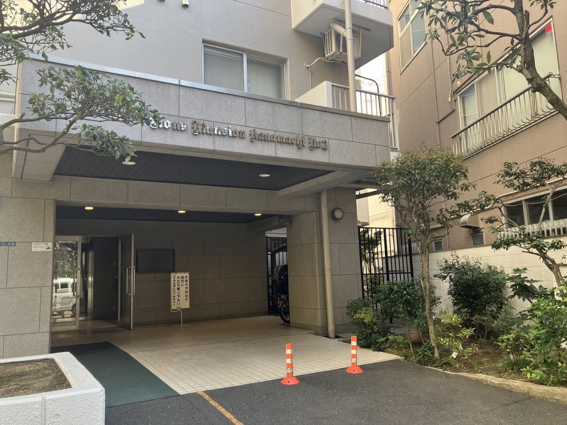 ライオンズマンション金町第２エントランス