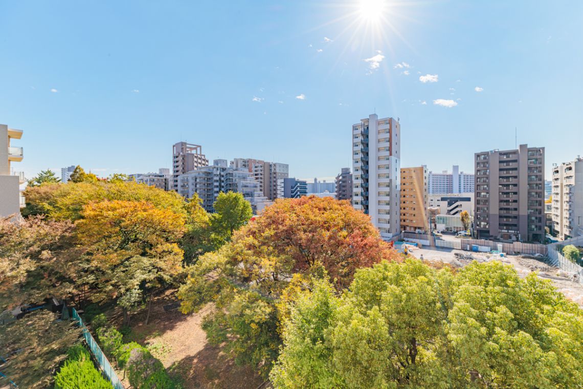 エクセル東陽町バルコニー