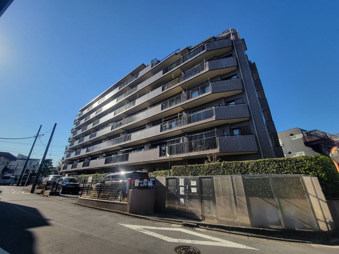 元住吉南パーク・ホームズ現地外観写真