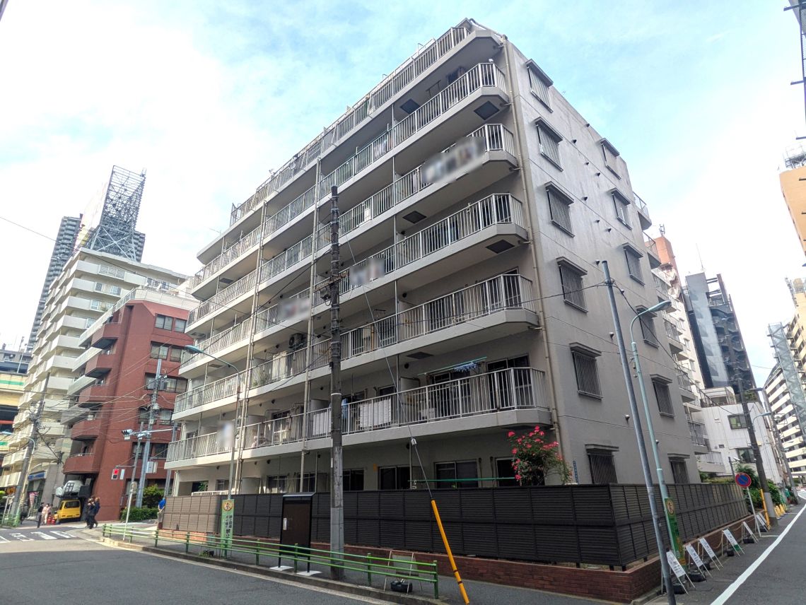 日商岩井日本橋浜町マンシヨン現地外観写真