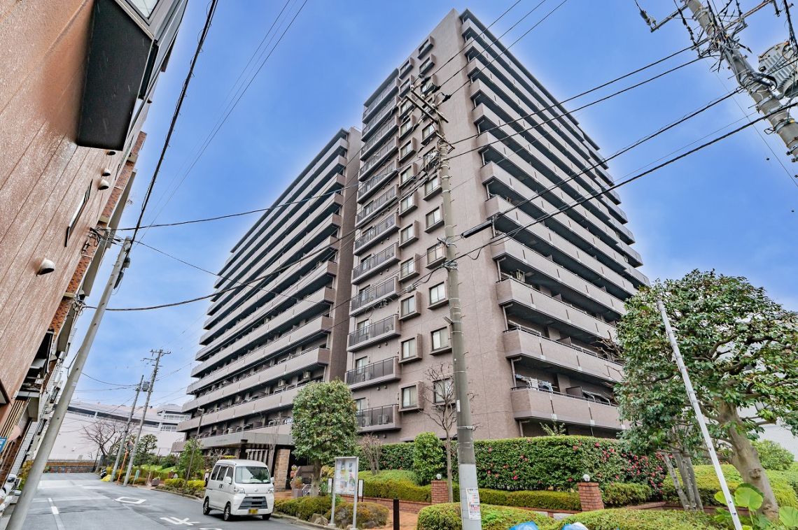 コスモ住吉扇橋現地外観写真