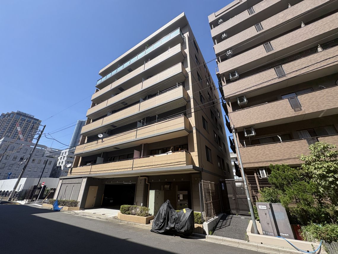 クレストフォルム月島シティコート現地外観写真