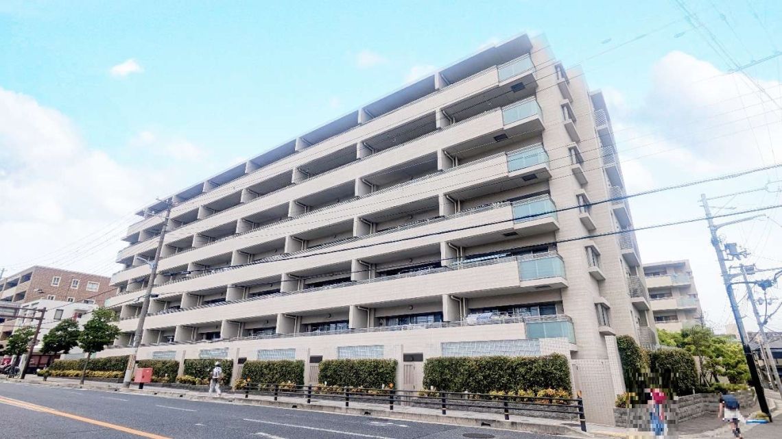 ライオンズ甲東園グランフォート現地外観写真