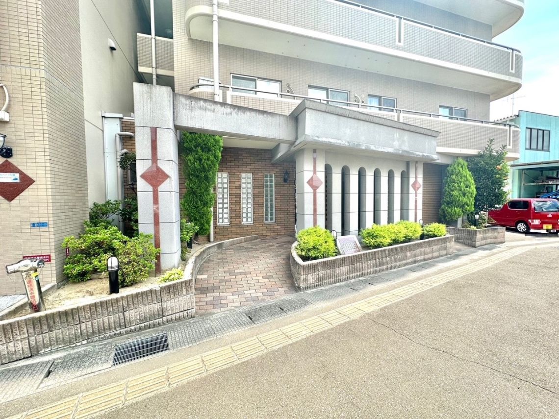ペルル東仙台２現地外観写真