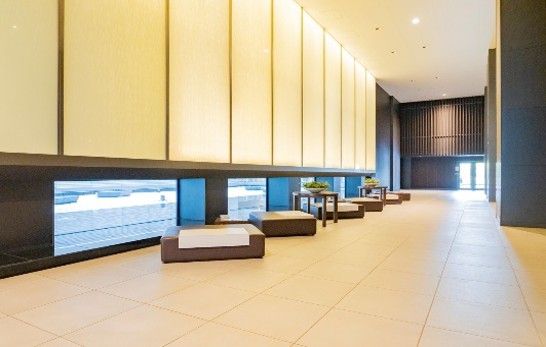 シティタワー金町　タワー棟エントランス