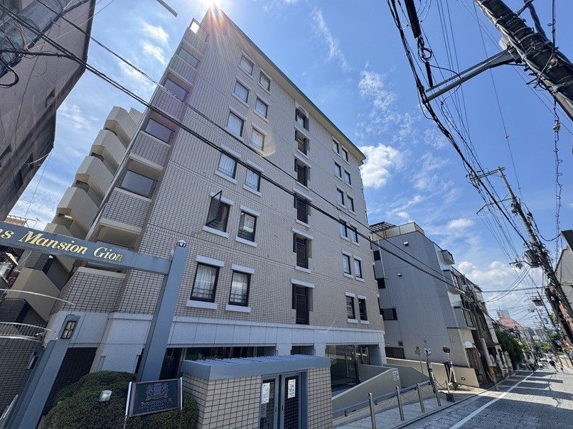 ライオンズマンション祇園現地外観写真