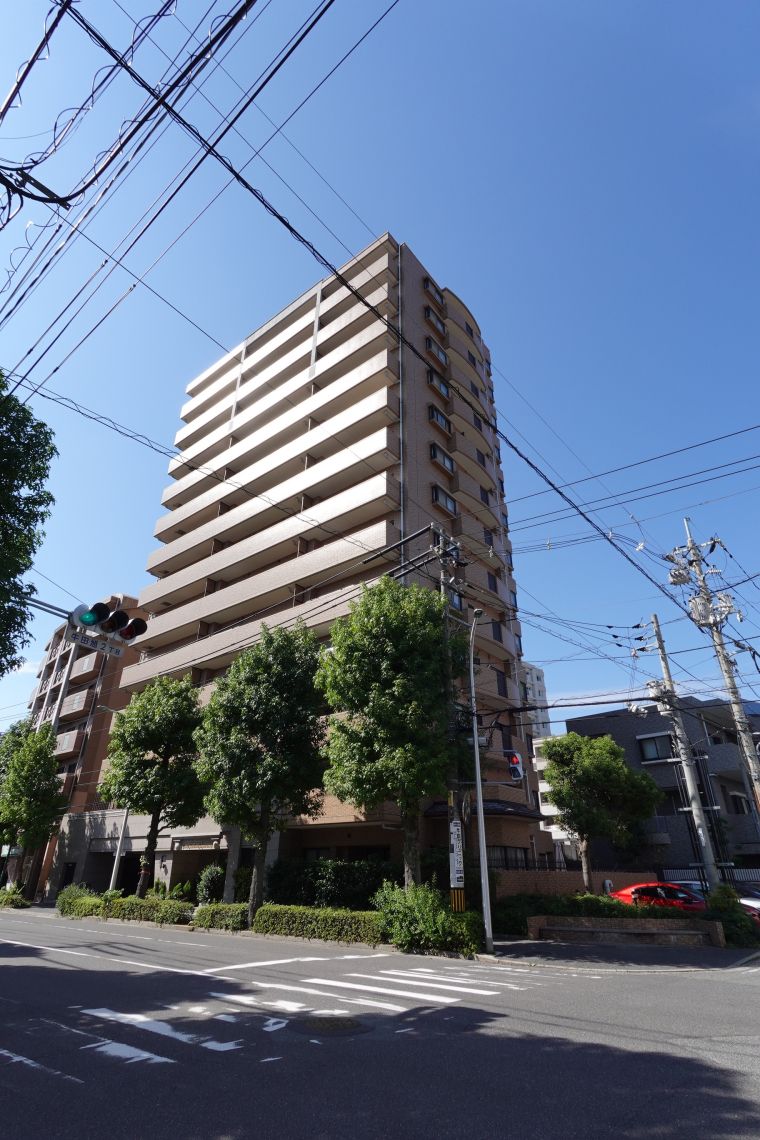 ライオンズマンション牛田旭現地外観写真