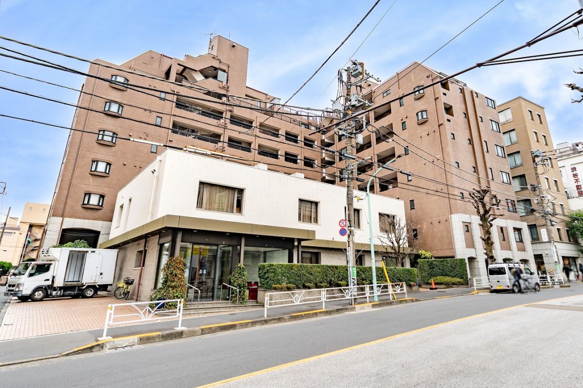 ウィスティリアコート代官山現地外観写真