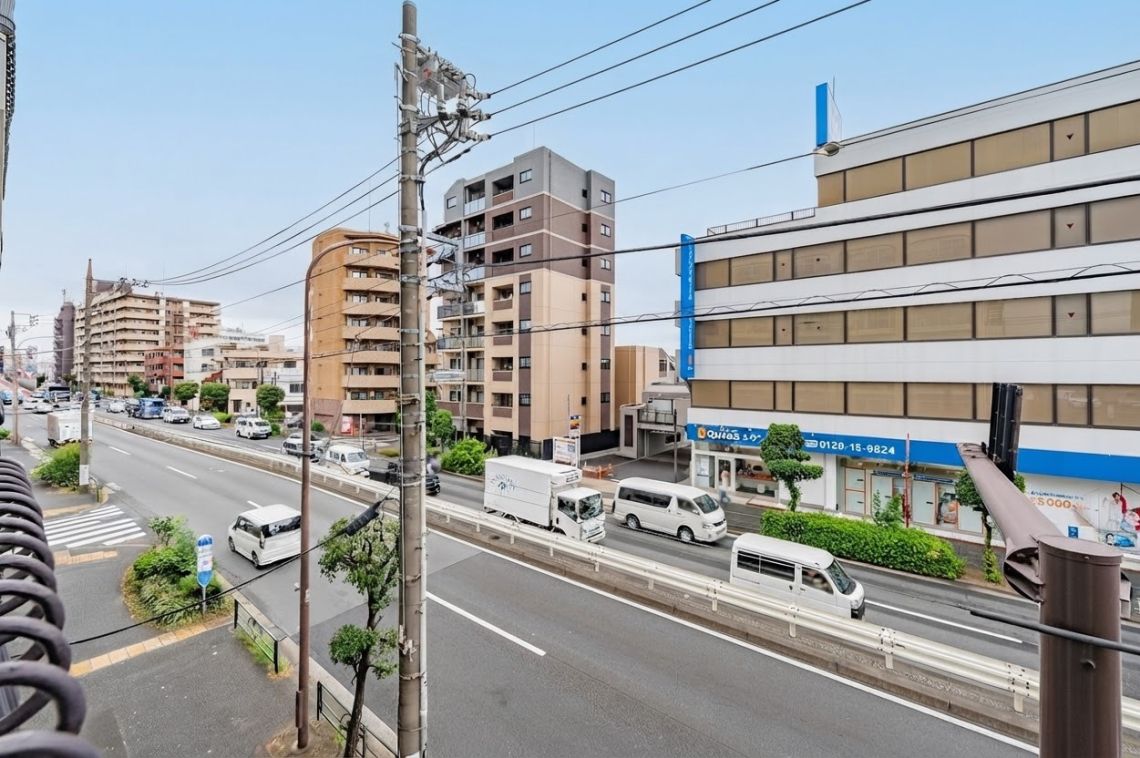 豊栄平町マンションバルコニー