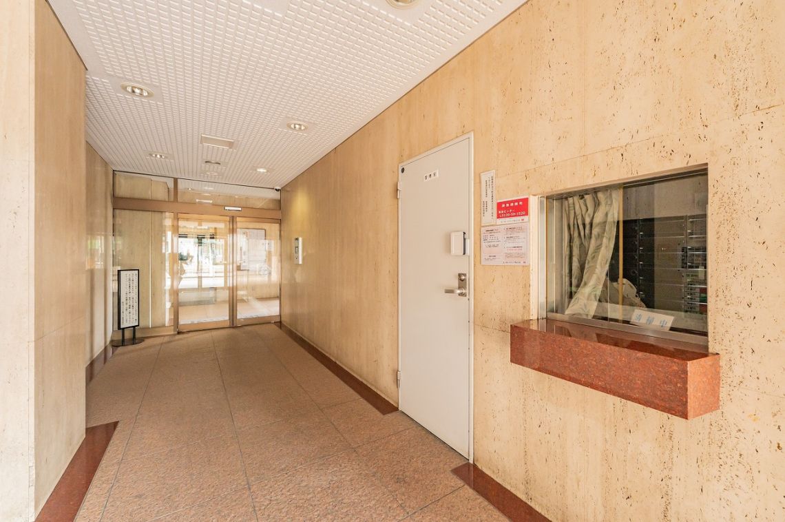 朝日プラザ溝の口エントランス