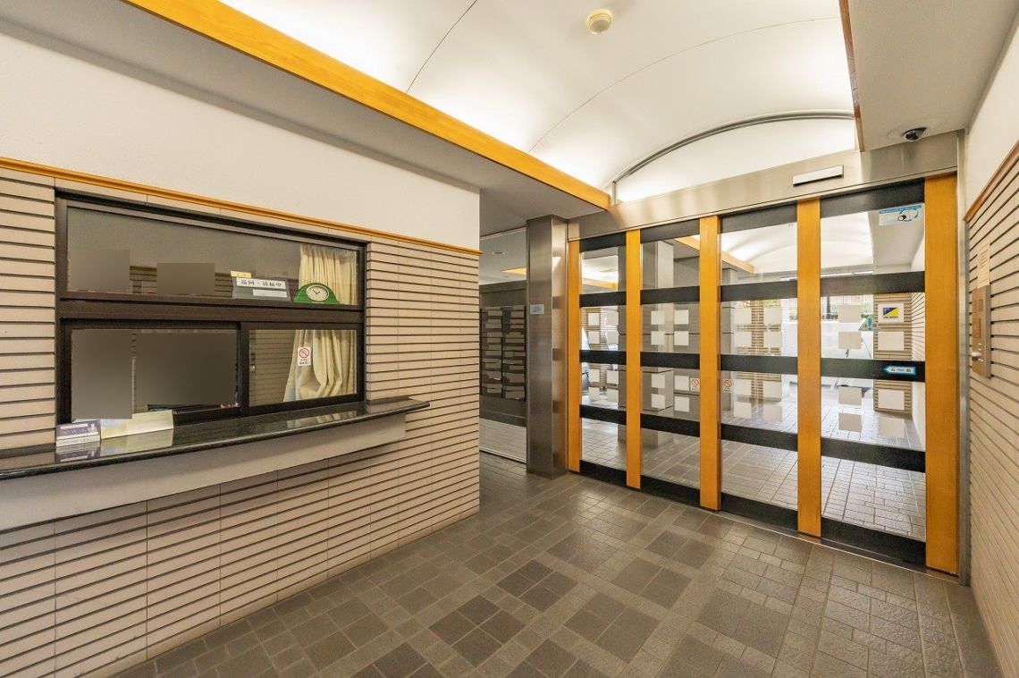 川口幸町パーク・ホームズエントランス