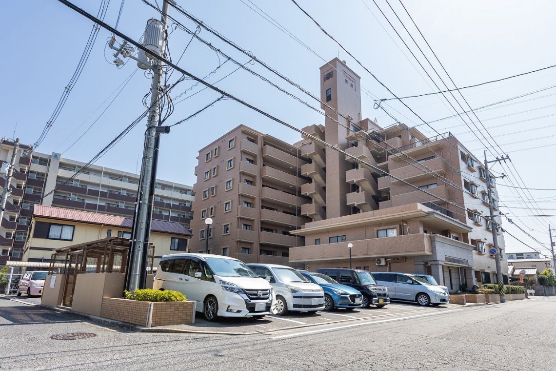 ライオンズガーデン祇園現地外観写真