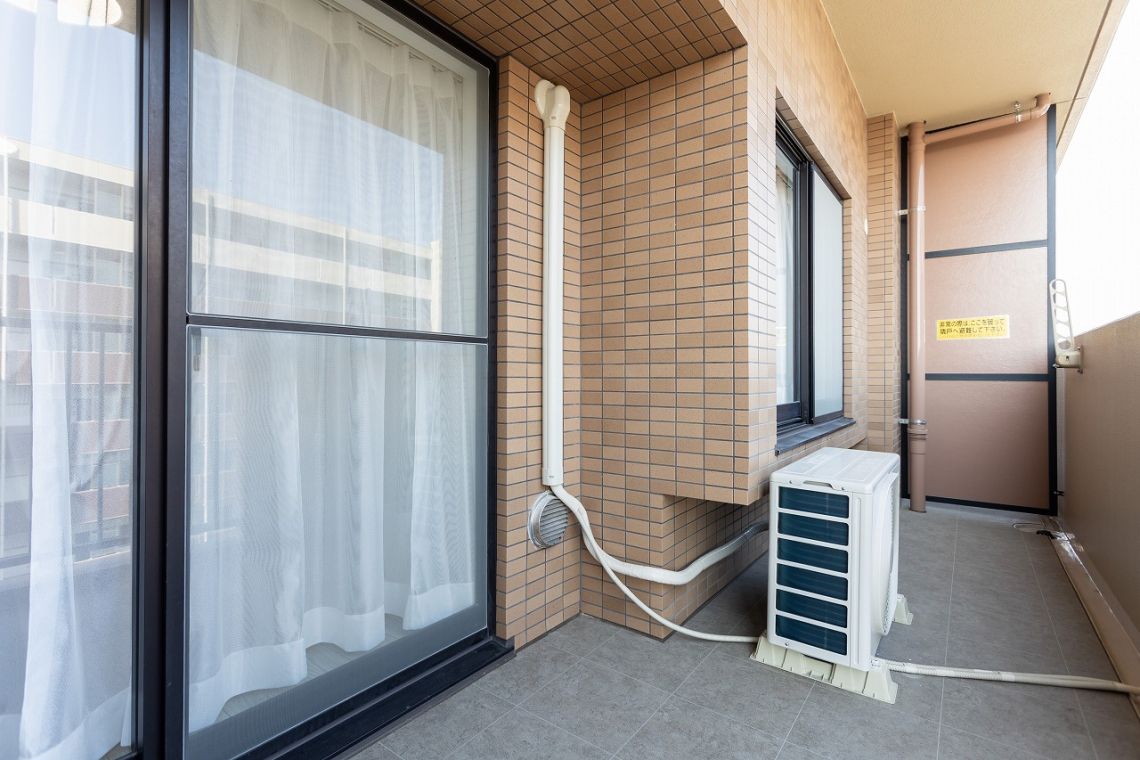 ライオンズガーデン祇園バルコニー