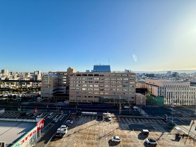 ライオンズマンション岐阜シティ住戸からの眺望写真