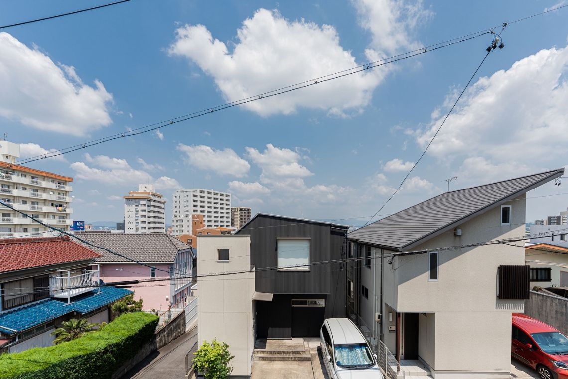 サンメゾン星ヶ丘住戸からの眺望写真