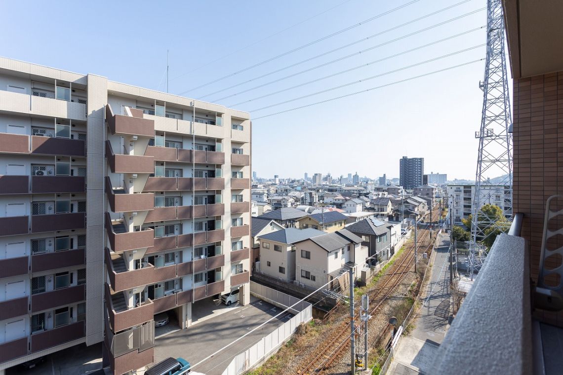 ライオンズガーデン祇園バルコニー