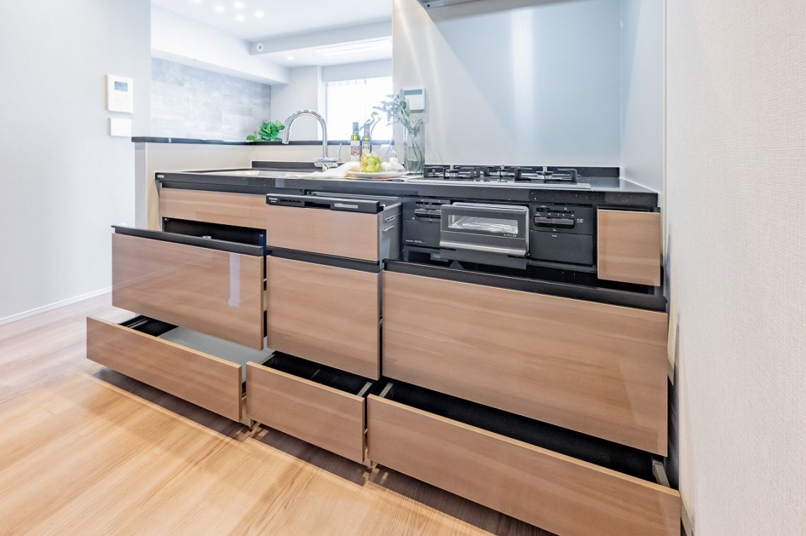 プラウドタワー千代田富士見レジデンスキッチン