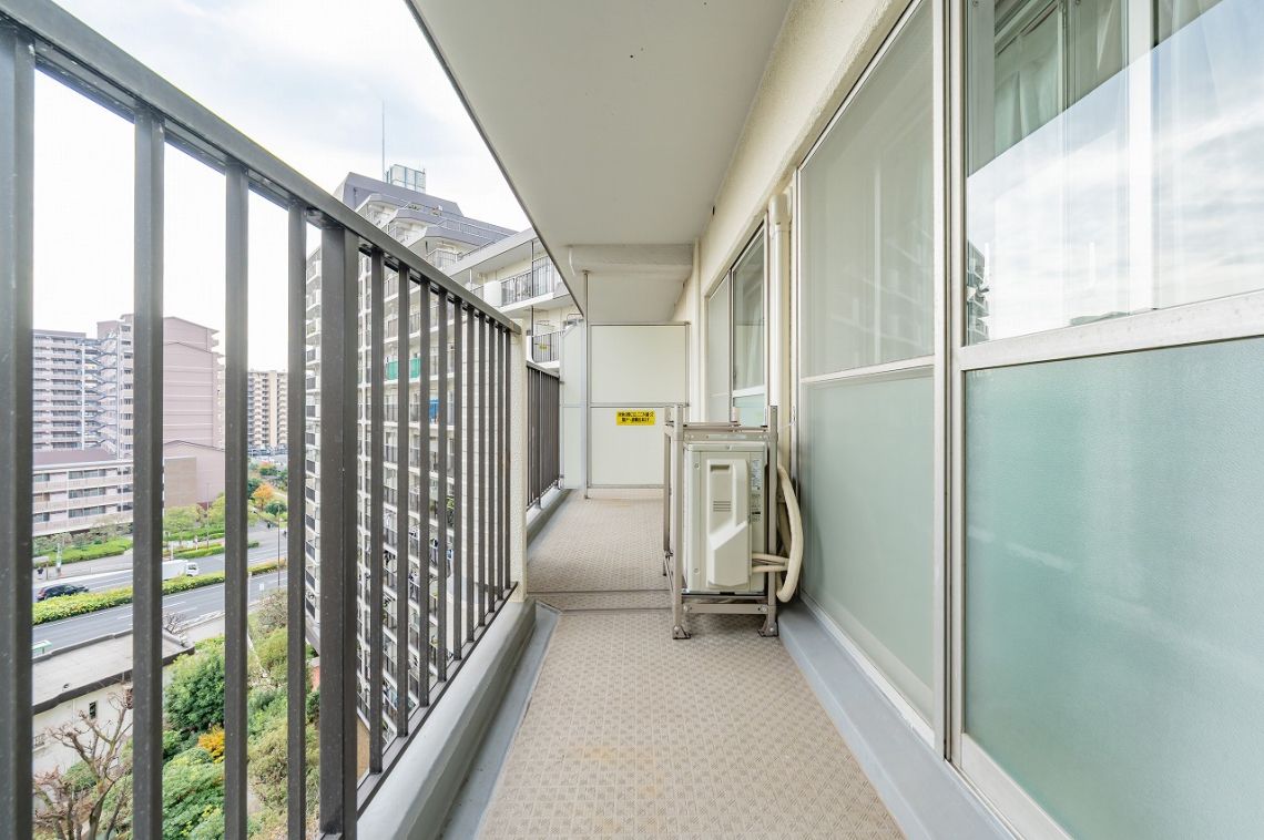 亀戸マンシヨンバルコニー