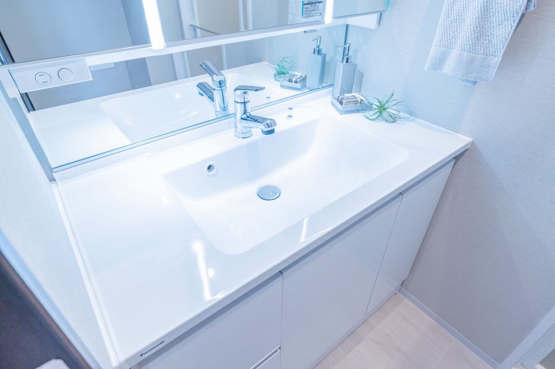 ライオンズマンション川越駅東洗面台・洗面所