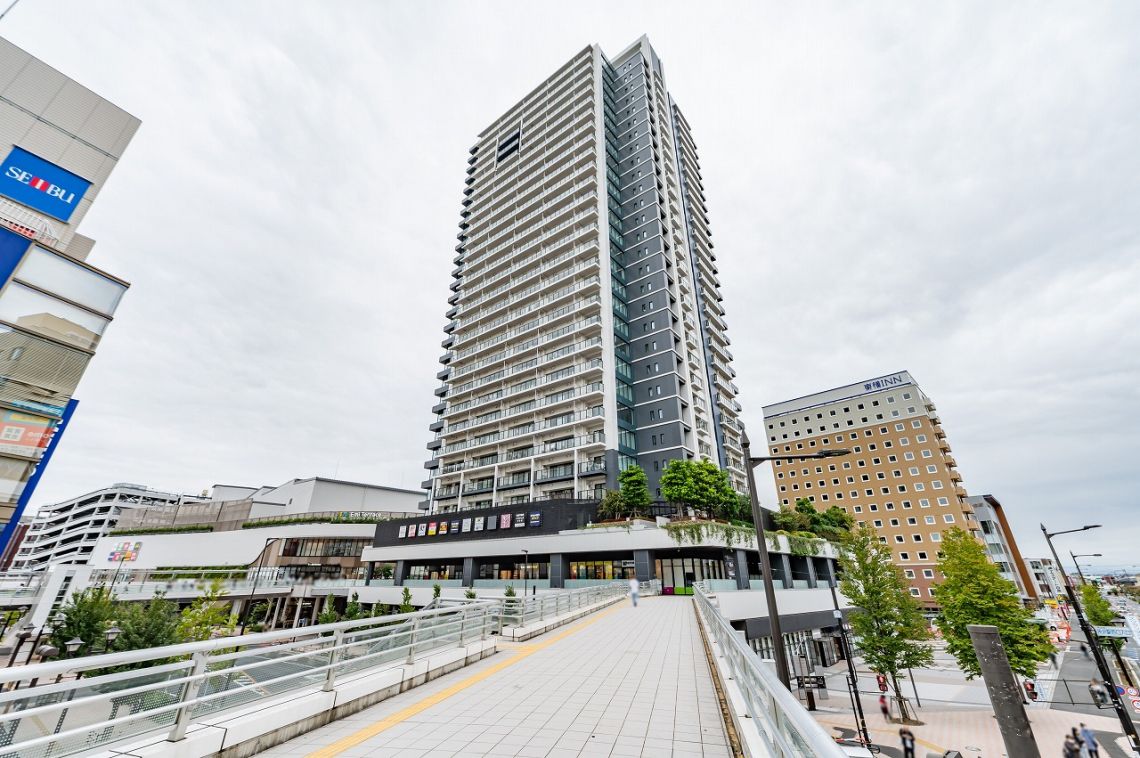 シティタワー所沢クラッシィ構造・工法・仕様：外観