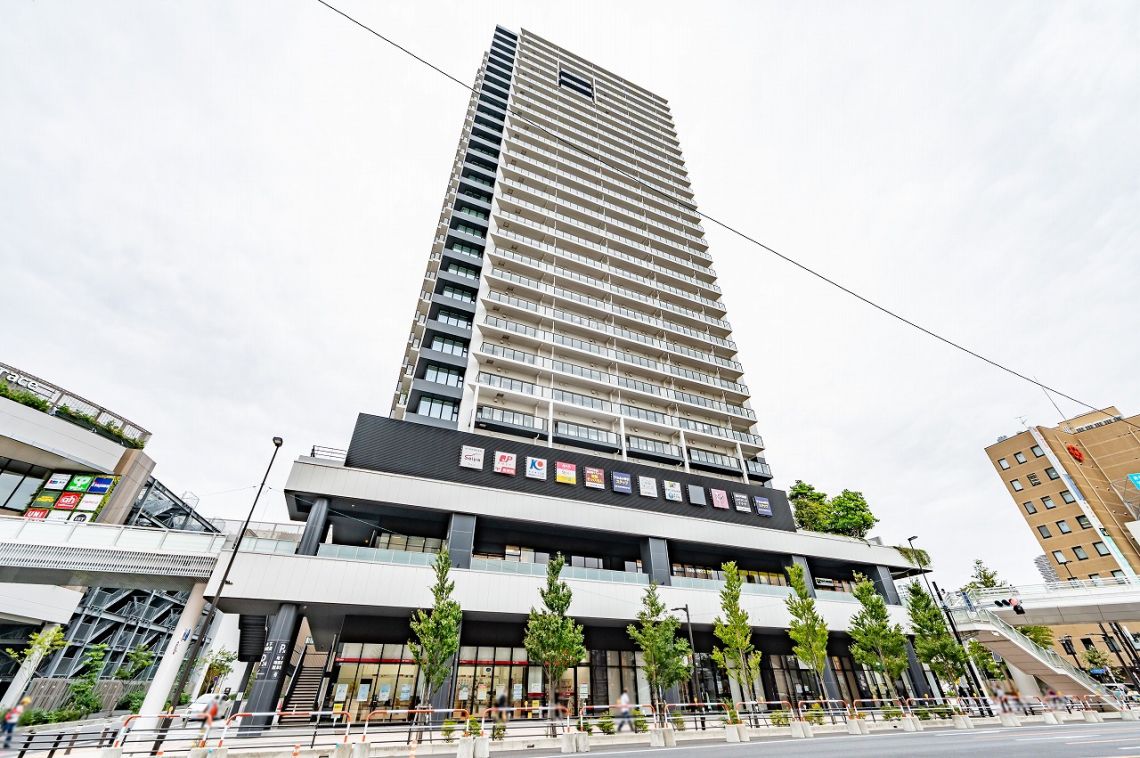 シティタワー所沢クラッシィ構造・工法・仕様：外観