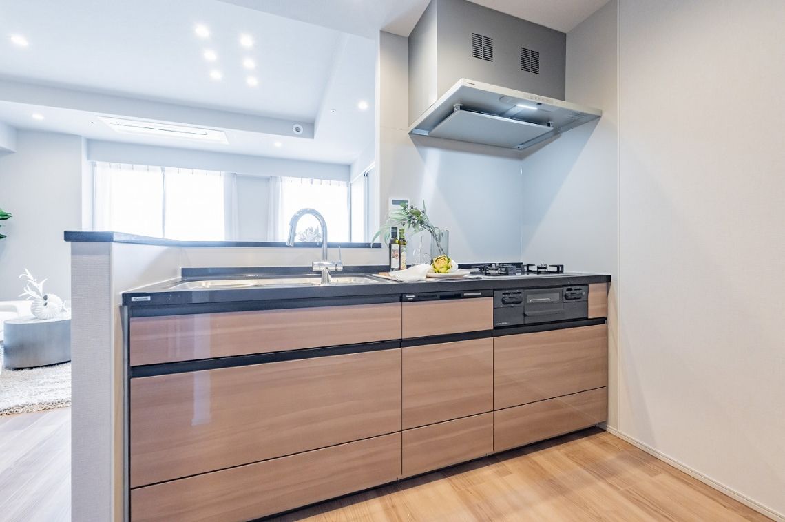 プラウドタワー千代田富士見レジデンスキッチン