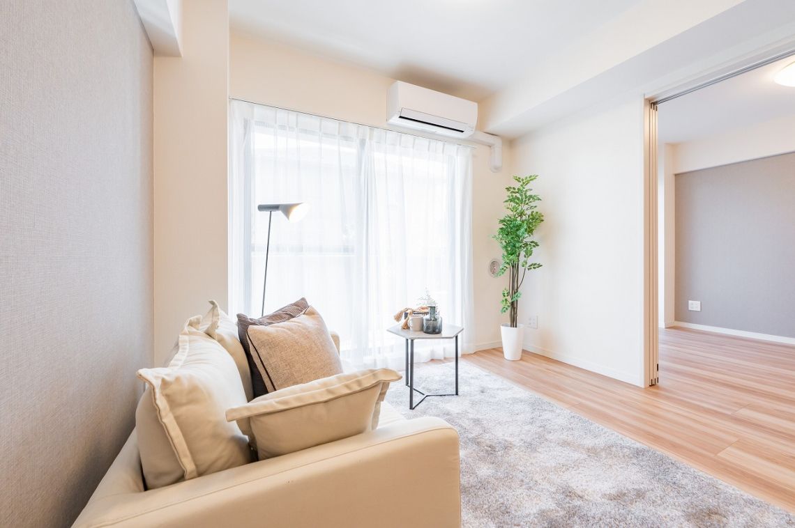 ライオンズマンション京王堀之内リビング