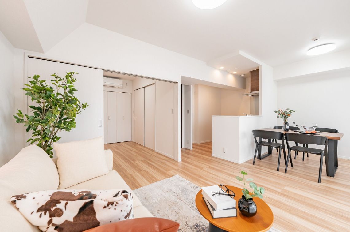 朝日プラザ溝の口リビング