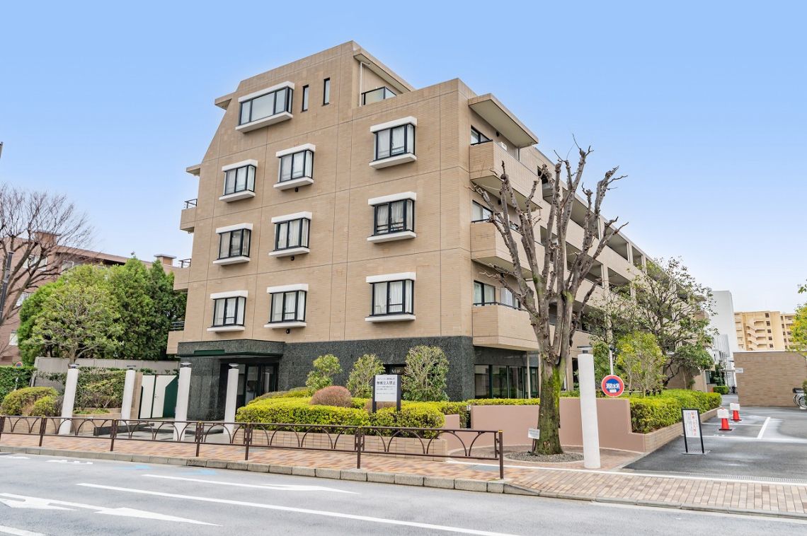 馬事公苑ヒルズ現地外観写真