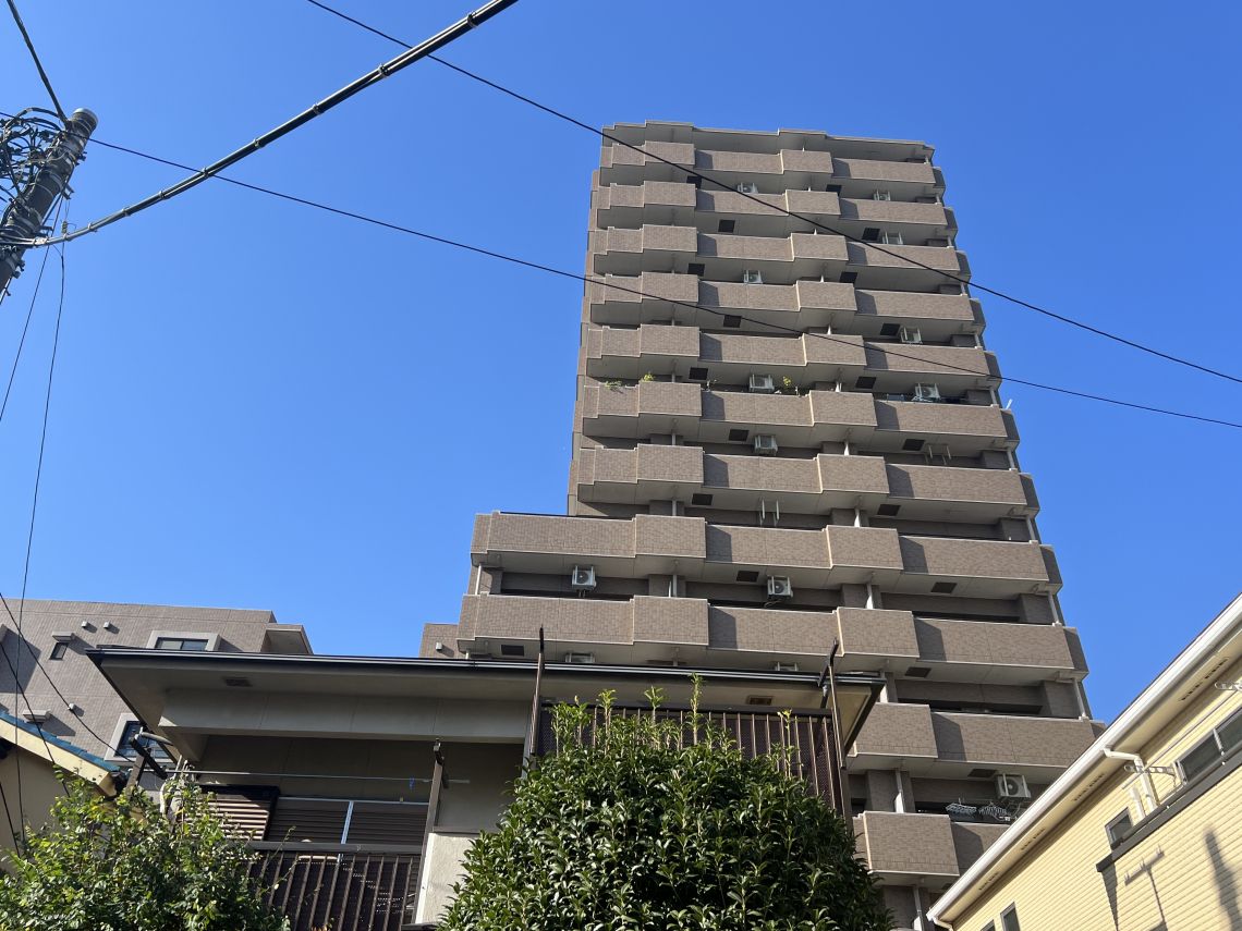 ライオンズシティ小田急相模原現地外観写真