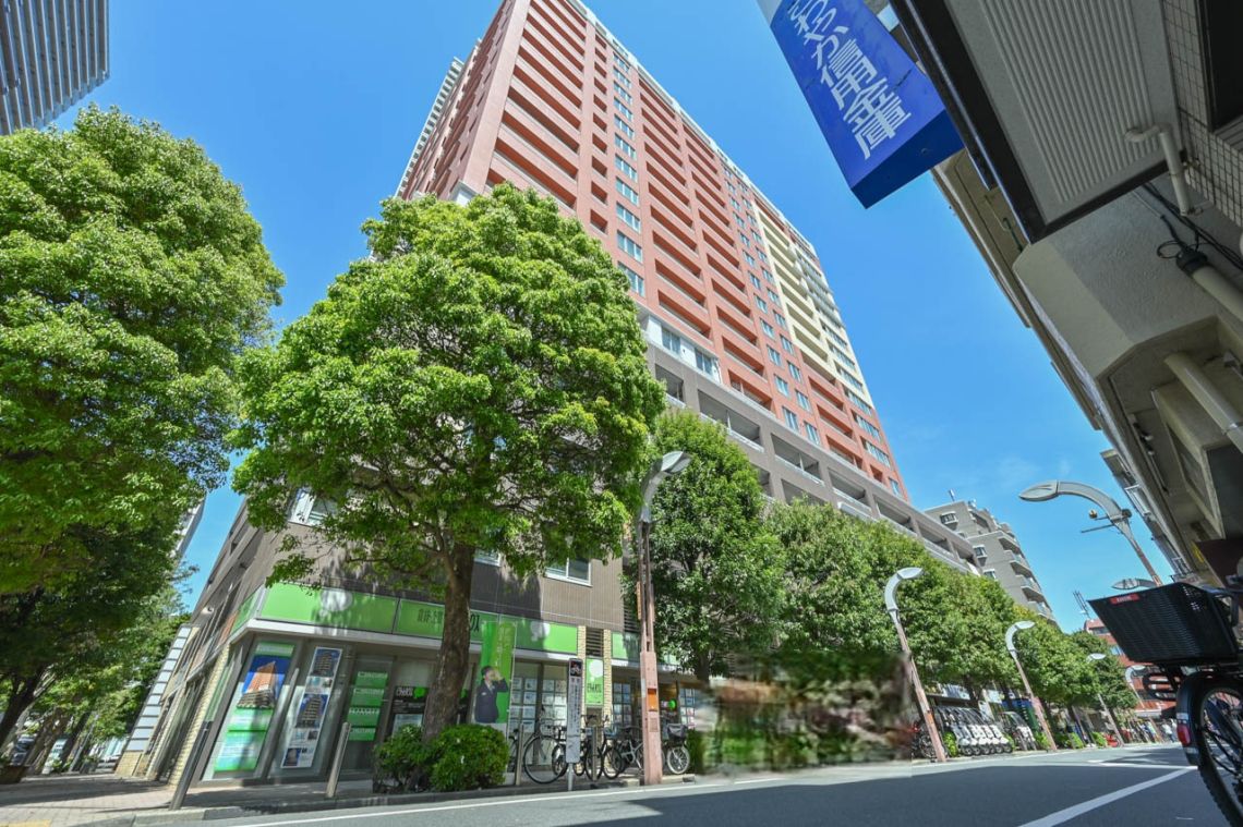 パークホームズ武蔵小山現地外観写真