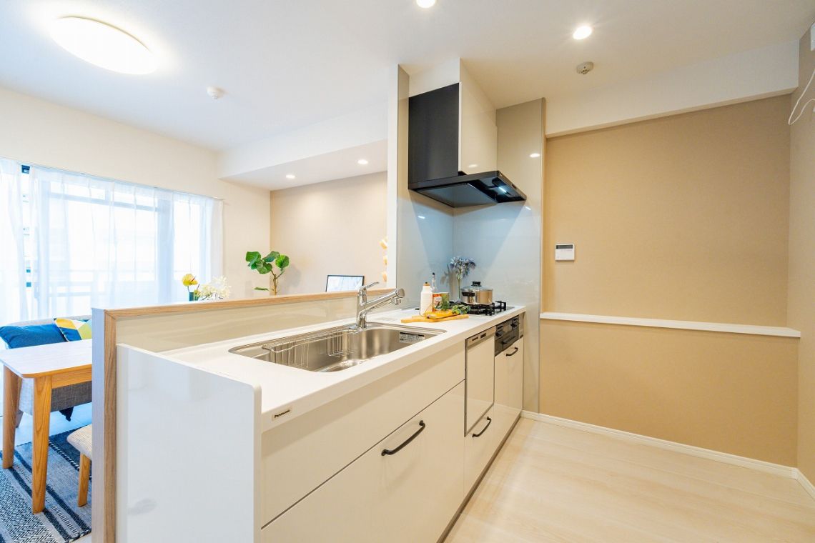 ライオンズマンション住吉川キッチン