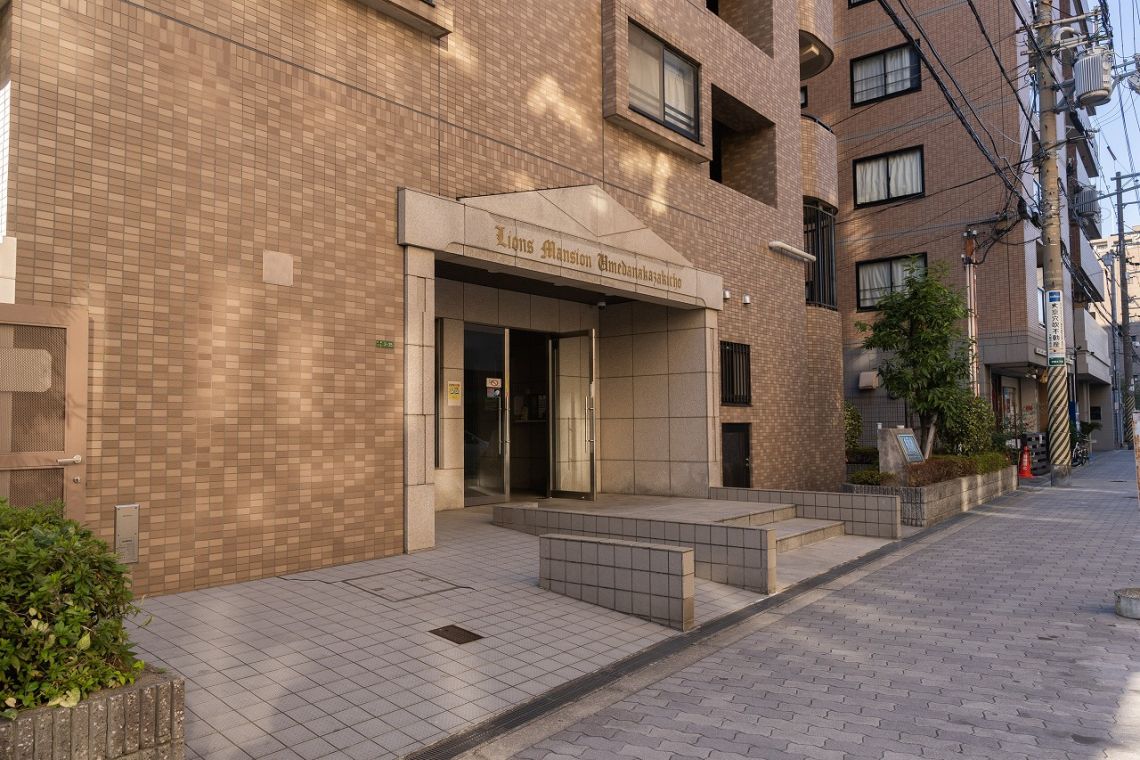 ライオンズマンション梅田中崎町エントランス