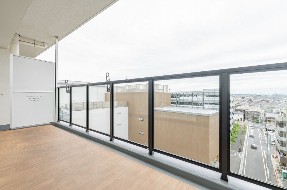 シティタワー所沢クラッシィ構造・工法・仕様：バルコニー