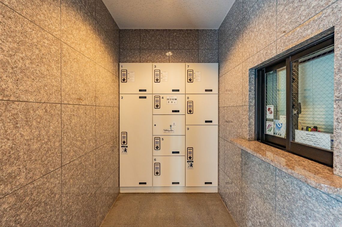 レーベンハイム赤羽西が丘構造・工法・仕様：宅配ボックス