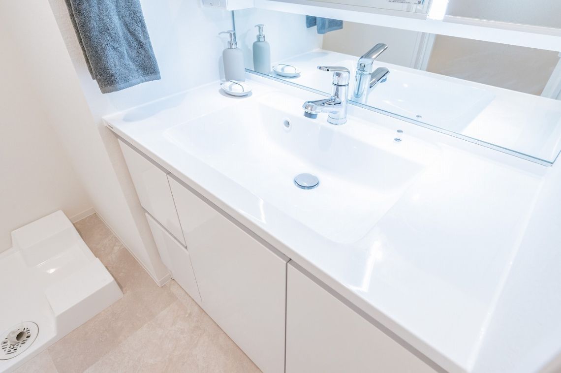 レーベンハイム常盤台構造・工法・仕様：洗面化粧台ボール