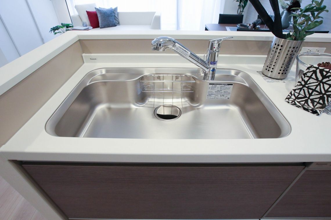 セレナハイム常盤公園その他設備：浄水器一体型水栓金具