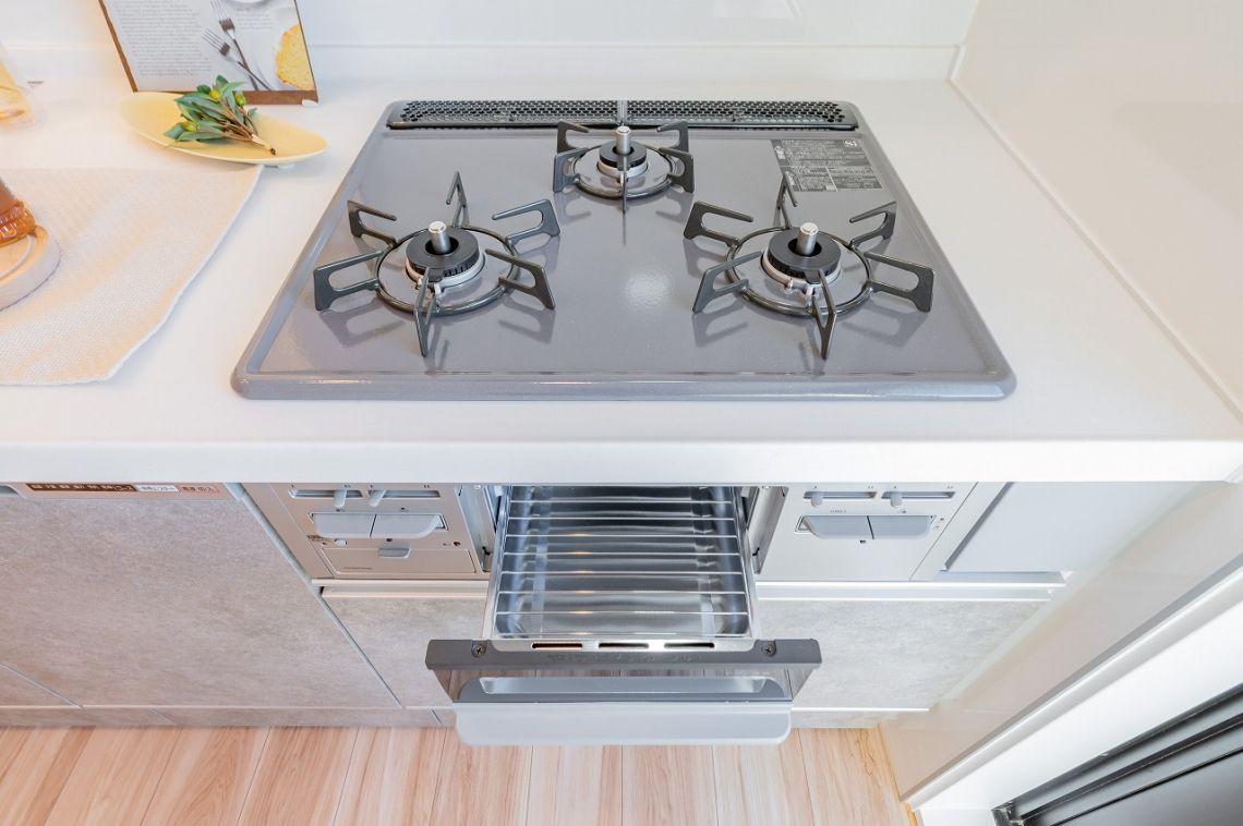 ライオンズマンション日吉東第５その他設備：キッチンのガス台