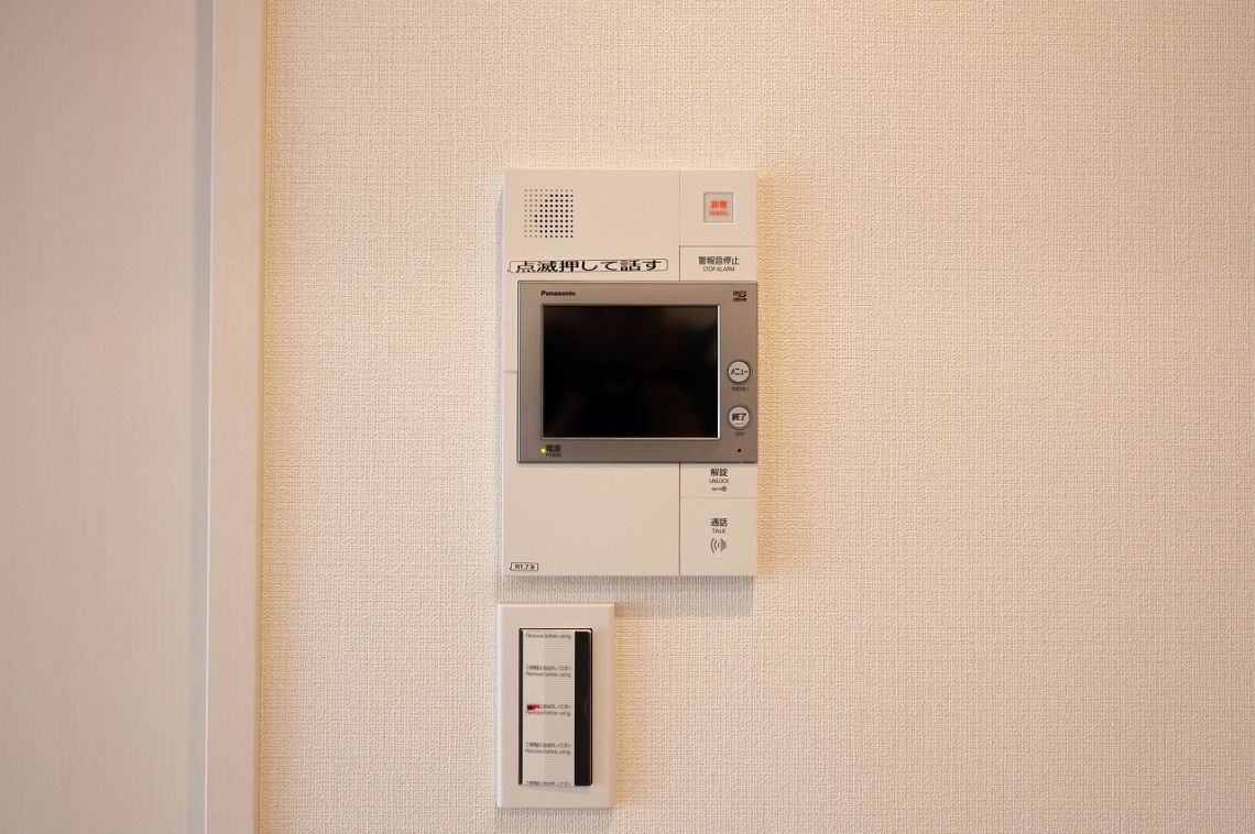 ライオンズステージ戸塚ルヴェールの丘防犯設備：TVモニター付きオートロック