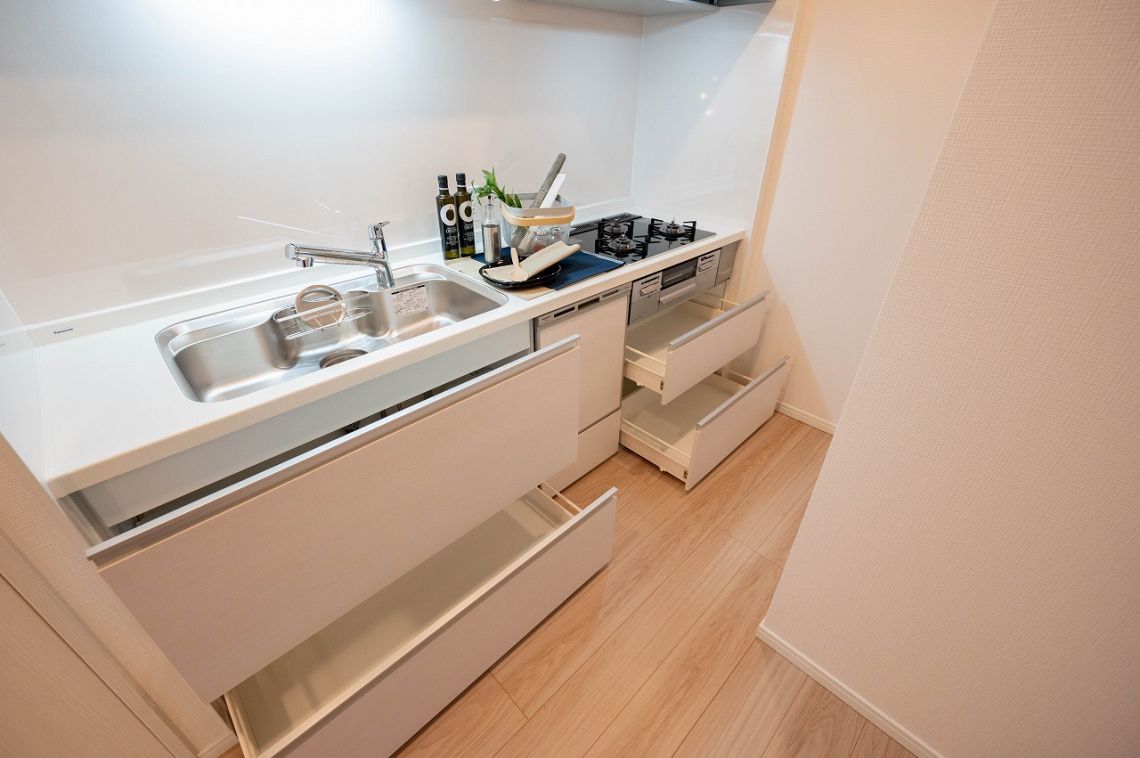 レクセルマンション若葉第２その他設備：スライド式キャビネット