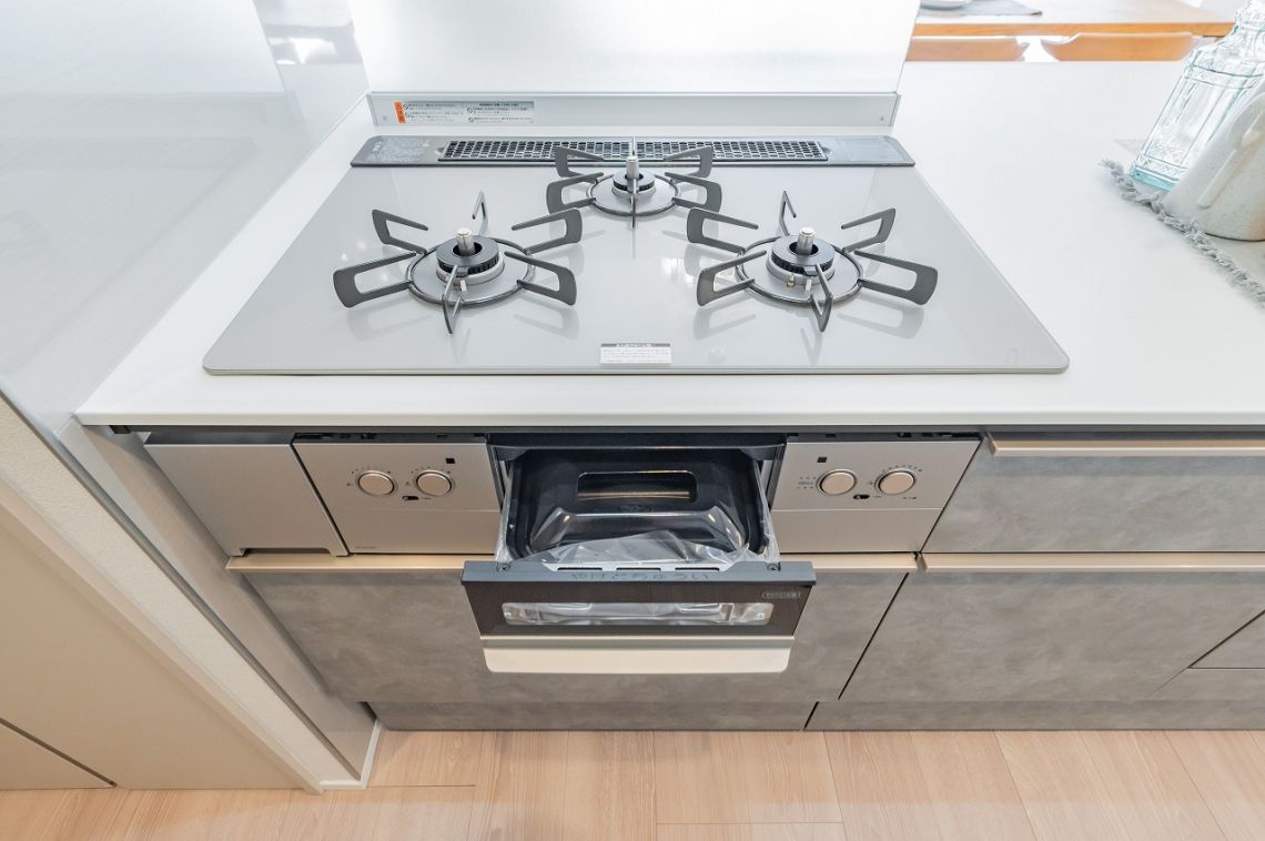 ライオンズマンション弦巻グランフォートその他設備：コンロ