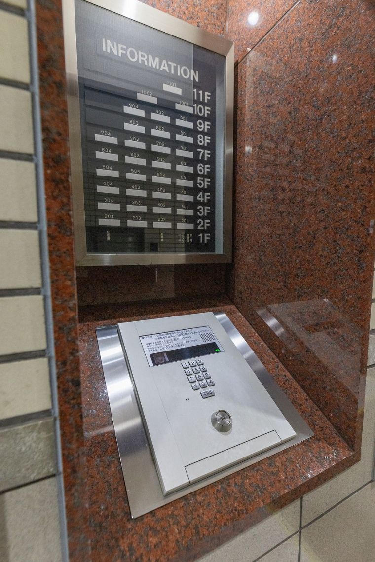 ライオンズシティ浅草防犯設備：オートロック