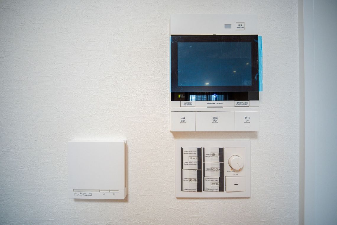 ヴィークタワーＯＳＡＫＡ防犯設備：ＴＶモニター付インターホン